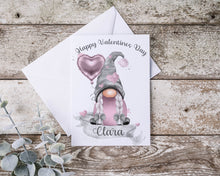 Load image into Gallery viewer, Pink Love Gonk Greeting Card