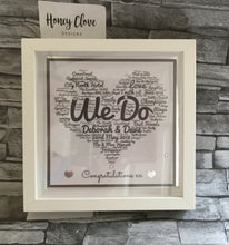 Load image into Gallery viewer, Word art - Heart Shape