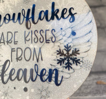 Load image into Gallery viewer, Kisses from heaven Glitter Christmas Decoration