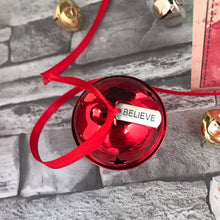 Load image into Gallery viewer, Santa Believe Bell 3 colours - Christmas