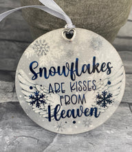 Load image into Gallery viewer, Kisses from heaven Glitter Christmas Decoration