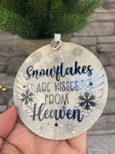 Load image into Gallery viewer, Kisses from heaven Glitter Christmas Decoration