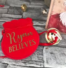 Load image into Gallery viewer, Santa Believe Bell 3 colours - Christmas