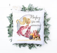 Load image into Gallery viewer, Mermaid Cushion Red Dress