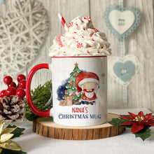 Load image into Gallery viewer, Cute Mrs Claus Christmas Mug