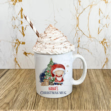Load image into Gallery viewer, Cute Mrs Claus Christmas Mug