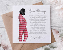 Load image into Gallery viewer, To Mummy From Bump Mother's Day Card