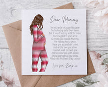 Load image into Gallery viewer, To Mummy From Bump Mother's Day Card