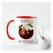 Load image into Gallery viewer, Little Pudding Christmas Mug (girl)