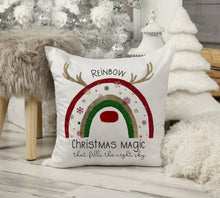 Load image into Gallery viewer, 'Reinbow' Christmas Cushion