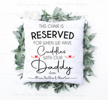 Load image into Gallery viewer, Daddy Hero Cushion