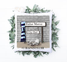 Load image into Gallery viewer, Street Sign Cushion (Grey) - Gaelic Football