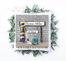 Load image into Gallery viewer, Street Sign Cushion (Grey) - Hurling