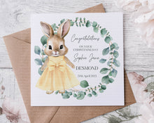Load image into Gallery viewer, Flopsy bunny NEW BABY Card - Girl
