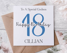 Load image into Gallery viewer, Birthday Card Godchild
