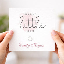 Load image into Gallery viewer, New Born Baby Greeting Card - Little Duck
