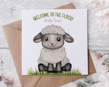 Load image into Gallery viewer, Baby Sheep New Baby Card
