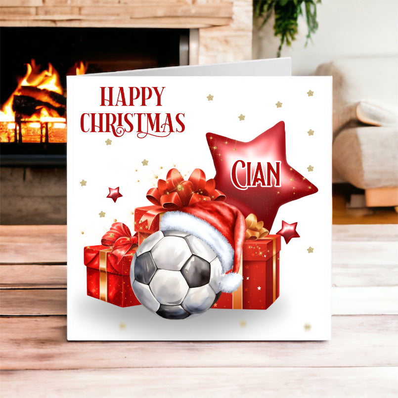 Football/Soccer Christmas Card
