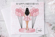 Load image into Gallery viewer, Glam Sister Birthday Card
