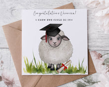 Load image into Gallery viewer, Graduation Card - Clever Sheep!
