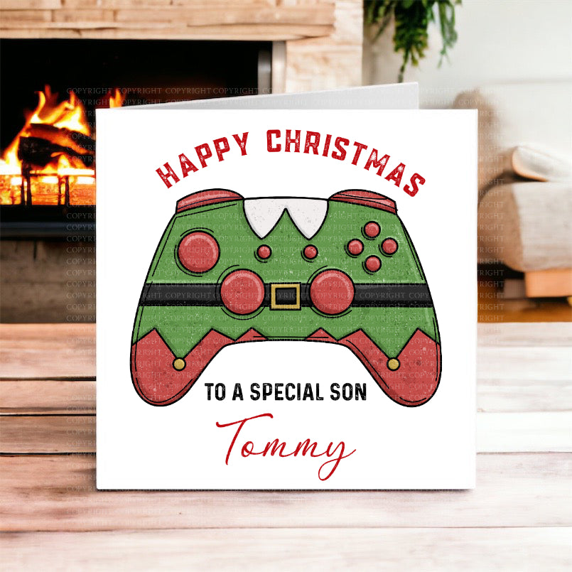 Gamer Christmas Card