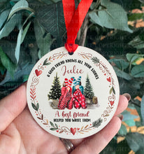 Load image into Gallery viewer, Friend Christmas Decoration - 2 styles
