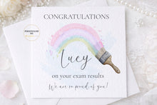 Load image into Gallery viewer, Graduation Rainbow greeting card
