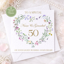 Load image into Gallery viewer, 50th Wedding Anniversay - Mum &amp; Dad

