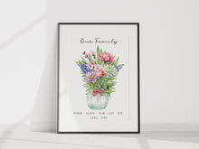 Load image into Gallery viewer, FRIDAY BARGAIN Birth Flower - BOUQUET Print
