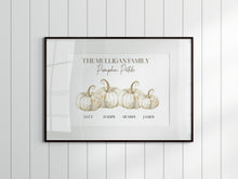 Load image into Gallery viewer, MONDAY MADNESS Our Pumpkin Patch Autumn A4 Print
