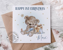 Load image into Gallery viewer, Baby Bear Christmas Card
