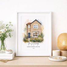 Load image into Gallery viewer, Bespoke House Watercolour Illustration
