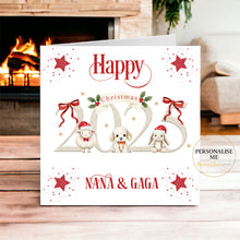 Load image into Gallery viewer, 2025 Cute Christmas Card
