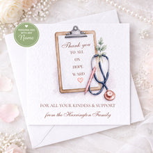 Load image into Gallery viewer, Thank you Nurse/Midwife/Medical Team Clipboard
