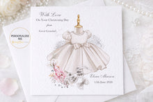 Load image into Gallery viewer, Christening Dress Greeting Card
