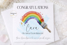 Load image into Gallery viewer, Graduation Bright Rainbow Greeting Card

