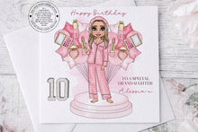 Load image into Gallery viewer, Pamper Birthday Card for Teenager
