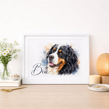 Load image into Gallery viewer, Bespoke Dog Illustration - From Photo to Print!
