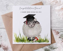 Load image into Gallery viewer, Graduation Card - Clever Sheep!

