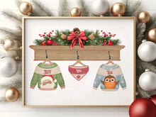 Load image into Gallery viewer, Christmas Jumper Family Print A3 or A4
