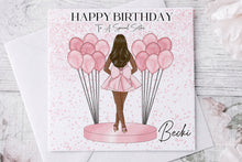 Load image into Gallery viewer, Glam Sister Birthday Card
