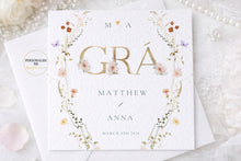 Load image into Gallery viewer, Grá Wedding Card

