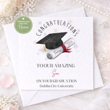 Load image into Gallery viewer, Mortar Board Congratulations on Your Graduation
