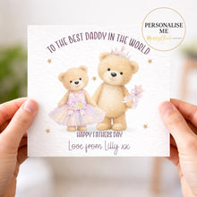 Load image into Gallery viewer, Father's Day Card from Daughter
