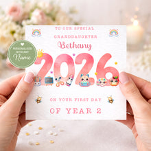 Load image into Gallery viewer, 2026 First Day of School Card
