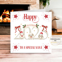 Load image into Gallery viewer, 2025 Cute Christmas Card
