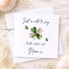Load image into Gallery viewer, Irish Good Luck Card, Ádh Mór Ort
