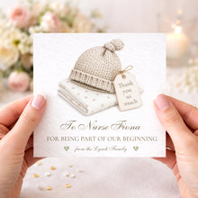 Load image into Gallery viewer, Thank you Nurse/Midwife/Medical Team Card
