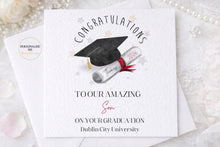 Load image into Gallery viewer, Mortar Board Congratulations on Your Graduation
