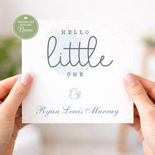 Load image into Gallery viewer, New Born Baby Greeting Card - Little Duck

